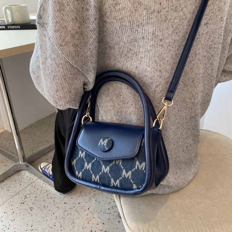 Túi đeo chéo hình vuông nhỏ thời trang mùa thu cho nữ 2021