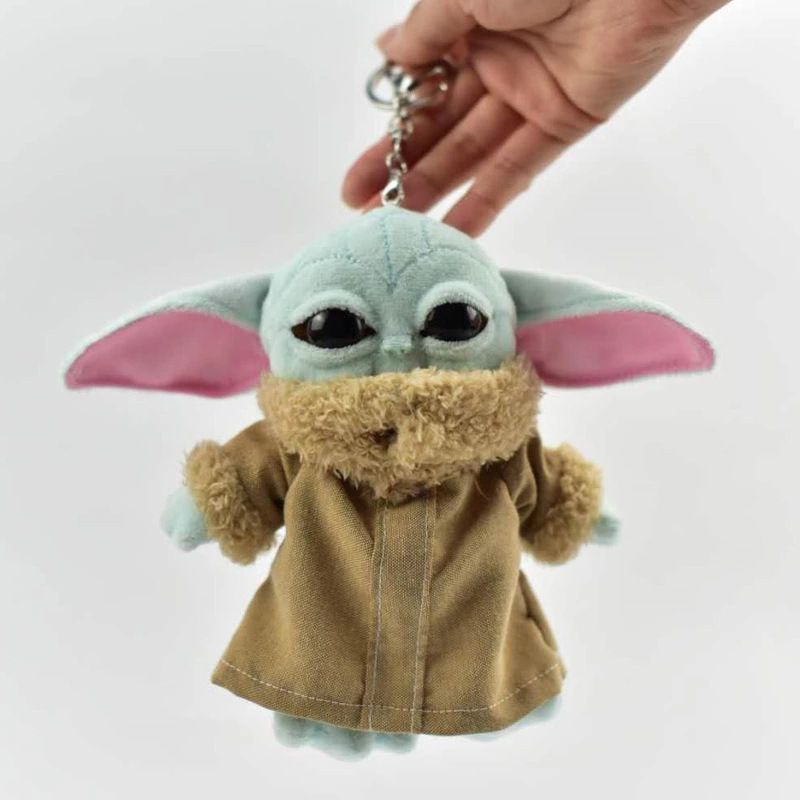 Đồ chơi nhồi bông 15cm-30cm búp bê em bé Yoda Star Wars Disney hoạt hình làm quà tặng trang trí dễ thương