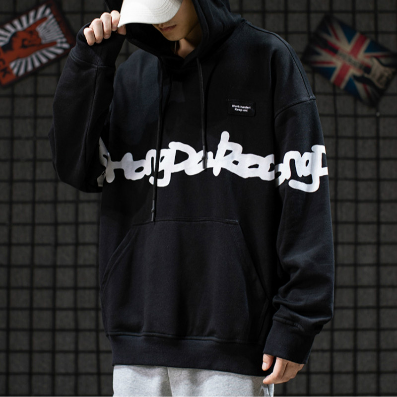 Áo Hoodie Dáng Rộng Có In Chữ Thời Trang Phong Cách Cho Nam / Nữ | BigBuy360 - bigbuy360.vn