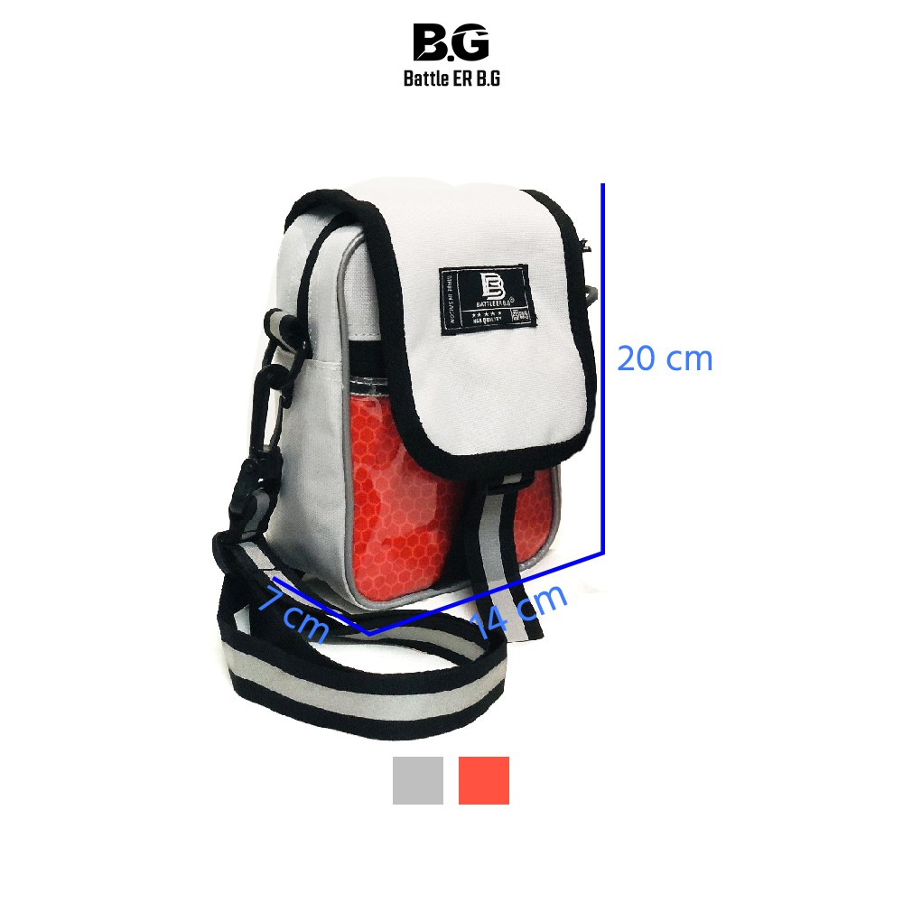 Túi đeo BATTLE ER B.G B.B basic Unisex Streetwear Bag