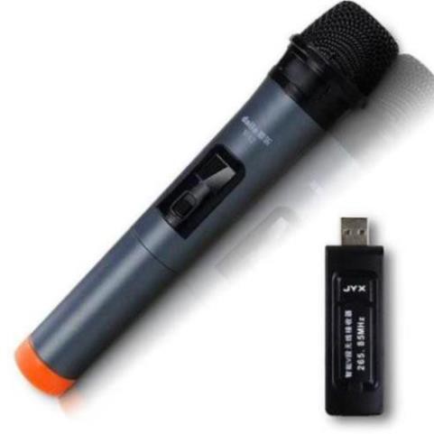 Micro Karaoke không dây V12+V10 cho loa kéo Daile / Aige / Zansong / Shuae V12 có màn hình LCD