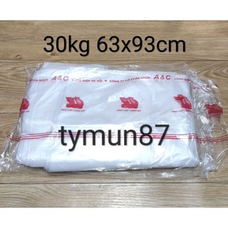 1kg túi nilon 2 quai xách 10kg-15kg-20kg-30kg