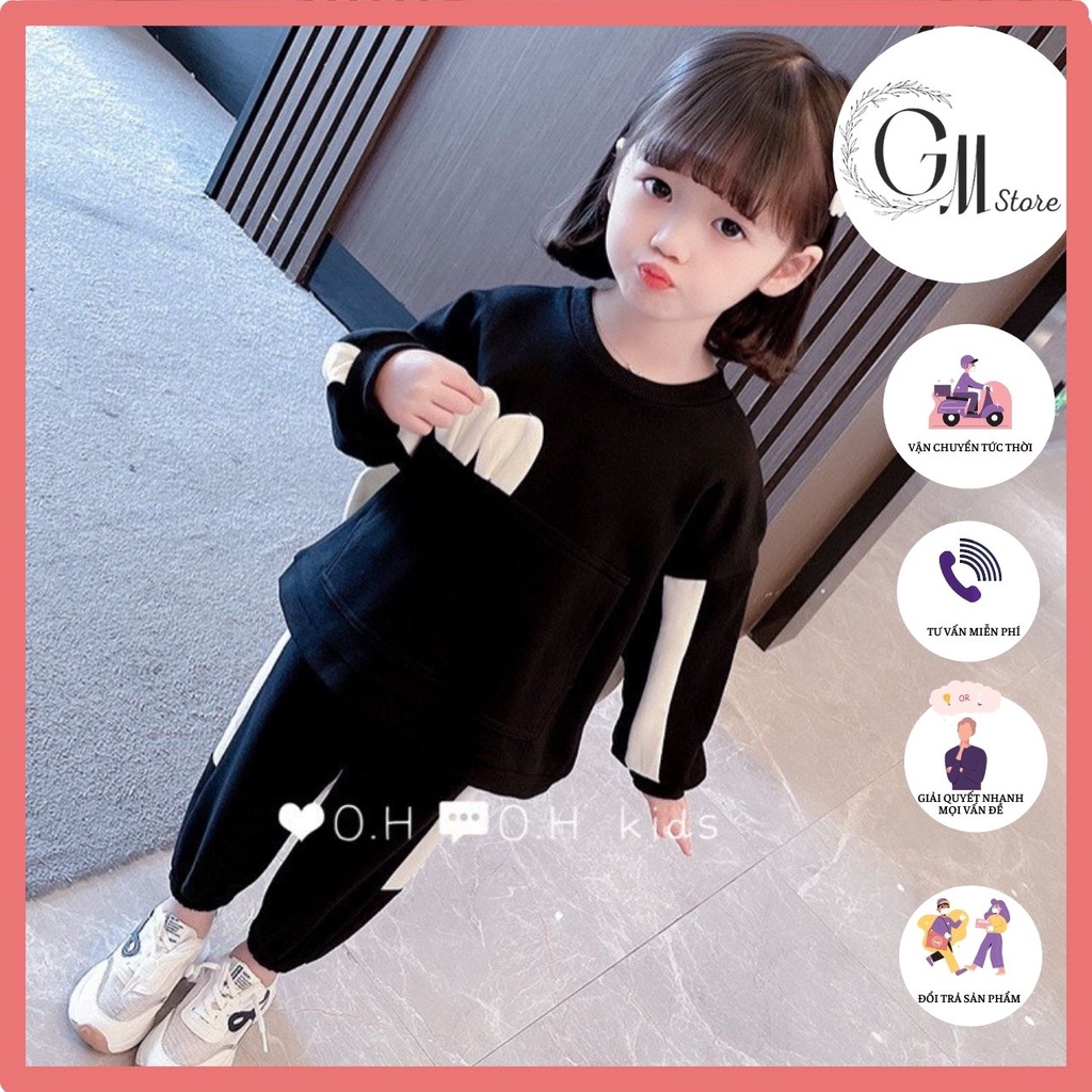 Set bộ trẻ emi, áo và quần cotton tai thỏ dễ thương(CÓ ẢNH THẬT)