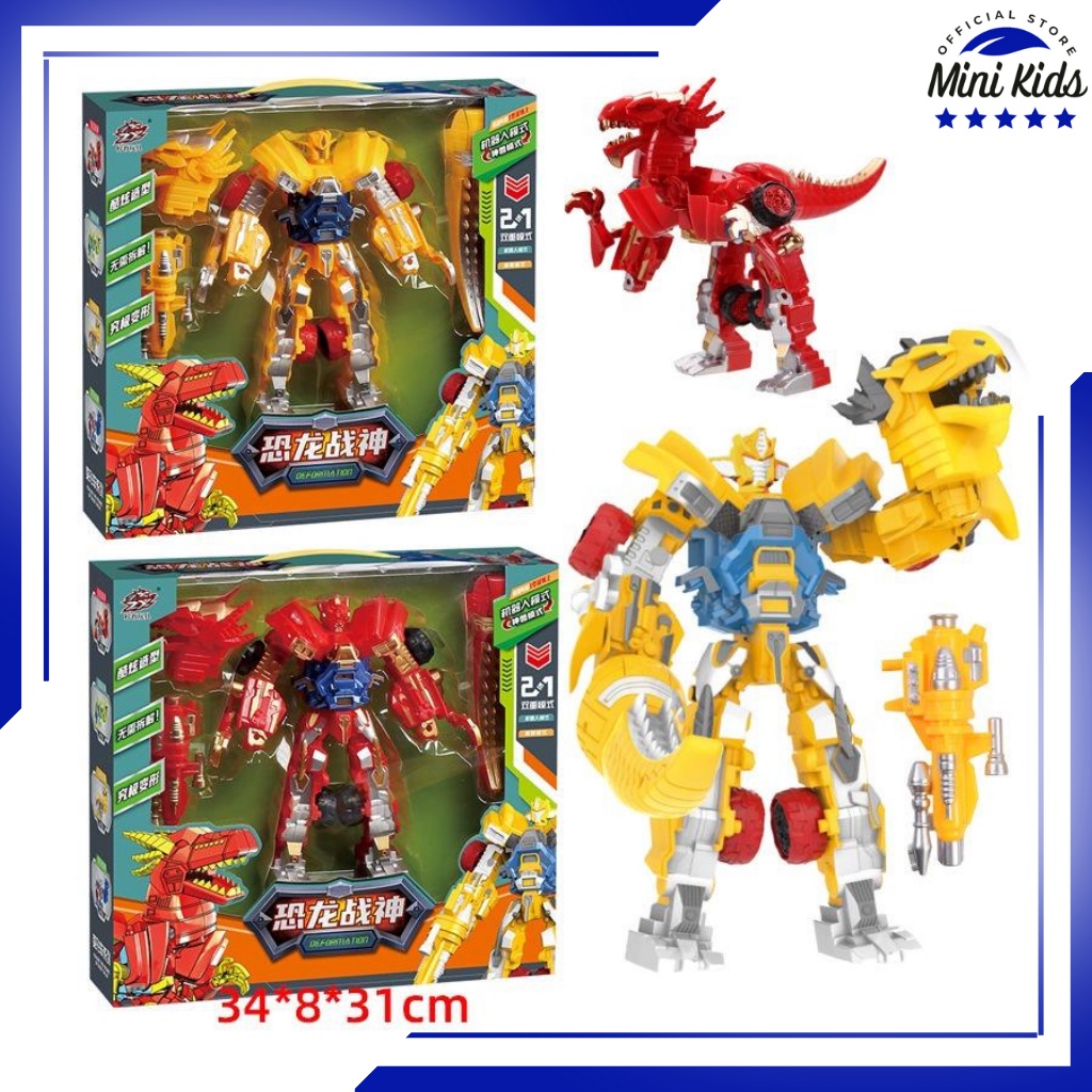 Robot biến hình Khủng Long , Transfomer ,Bumblebee,Optimus , siêu robot, người máy kích thước lớn - Đồ chơi MiniKids