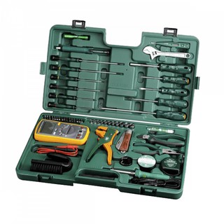 Bộ dụng cụ sửa điện chuyên nghiệp 53 chi tiết Sata 09535