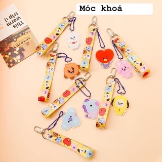 Bapandfriends_Móc khoá nhựa kèm dây đeo ngắn BT.21