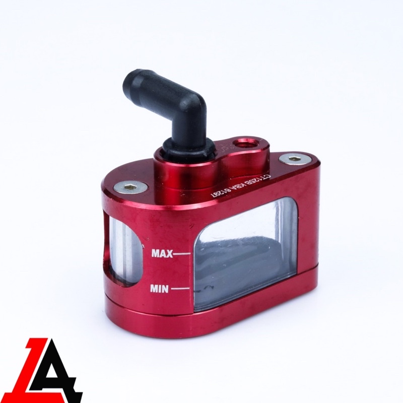 Bình dầu xe máy Rizoma kính trong xuốt hàng chính hãng