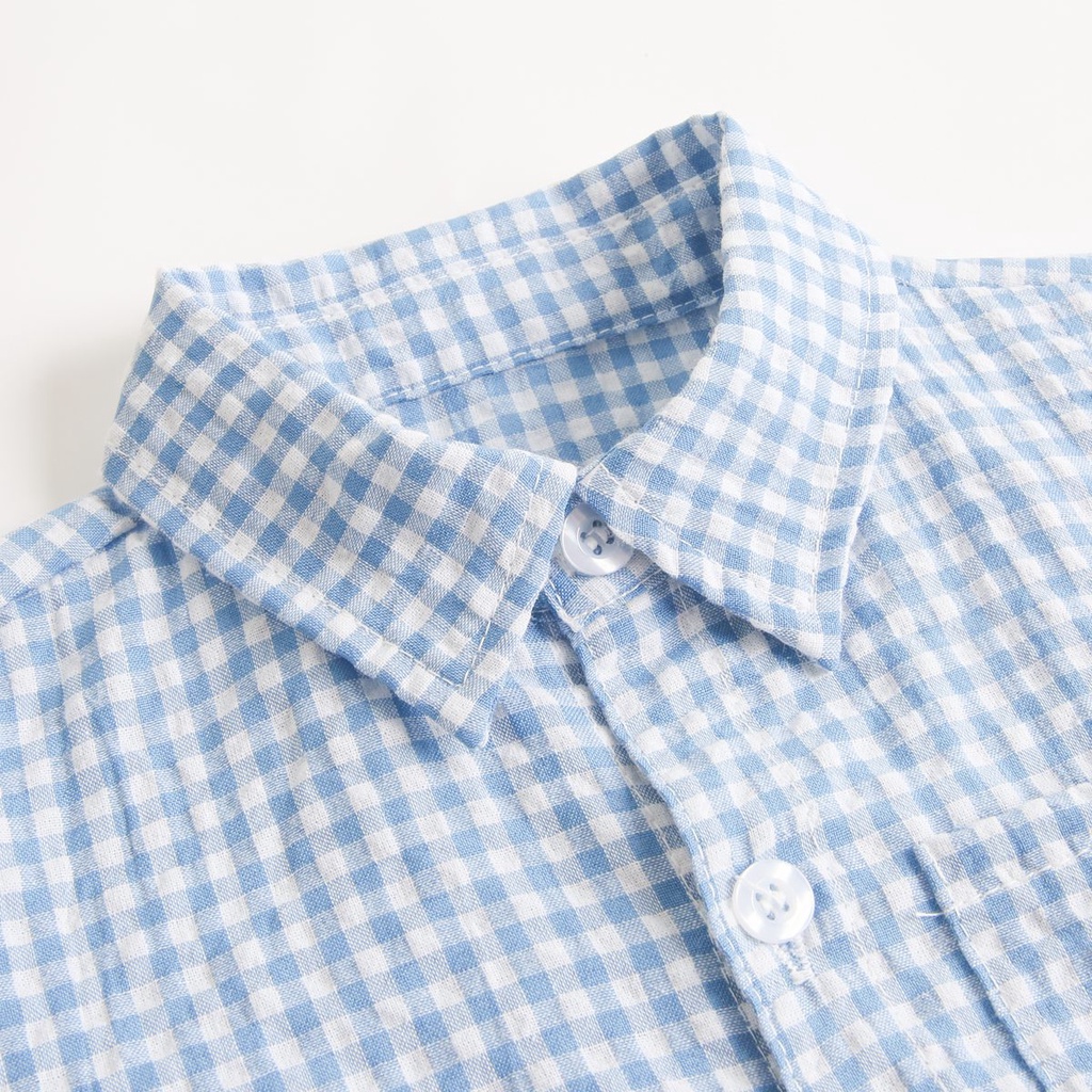 Bộ Áo Liền Quần Vải Cotton Dễ Thương Thời Trang Mùa Hè Cho Bé Trai