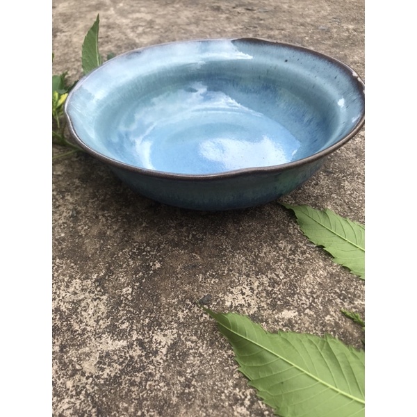 Tô lỡ lớn 21x6cm. Gốm si nhật