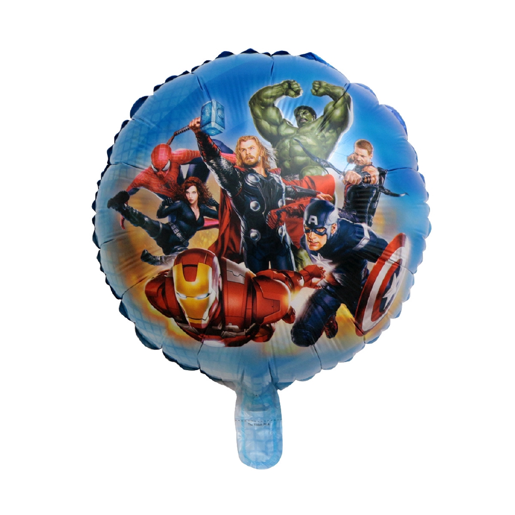 Bong bóng họa tiết nhân vật hoạt hình xinh xắn 18inch dùng trang trí