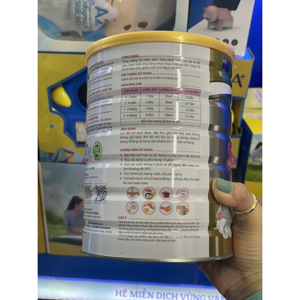 SỮA BỘT FIDIMILK GOLD 1+ 900G