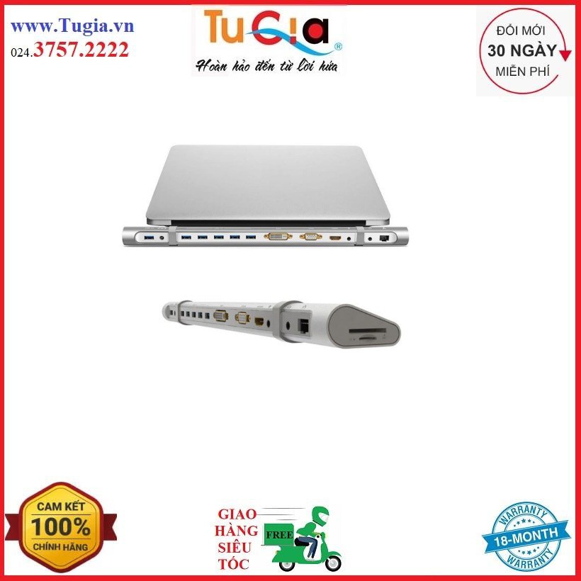 Dock USB 3.0 đa năng cho Macbook, máy tính UGREEN 40258 - Hàng chính hãng