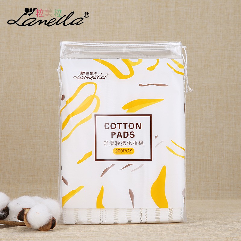 Bông tẩy trang Lameila Cotton Pads túi 200 miếng P0075 | BigBuy360 - bigbuy360.vn