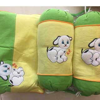 Gối chặn vỏ đỗ có hình