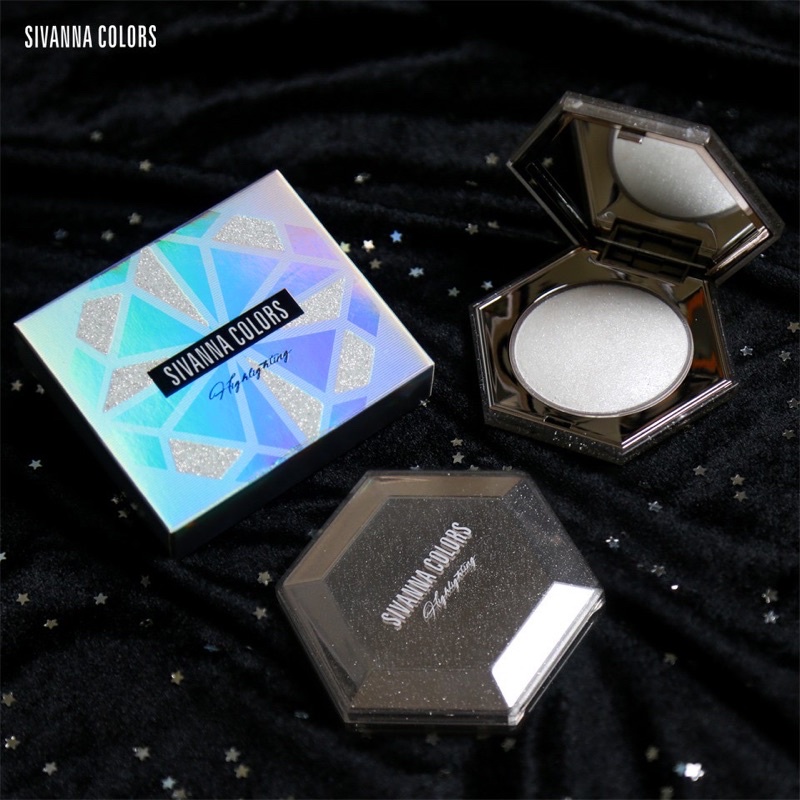 Phấn bắt sáng Sivanna Colors Ultra Diamond Highlighter Powder