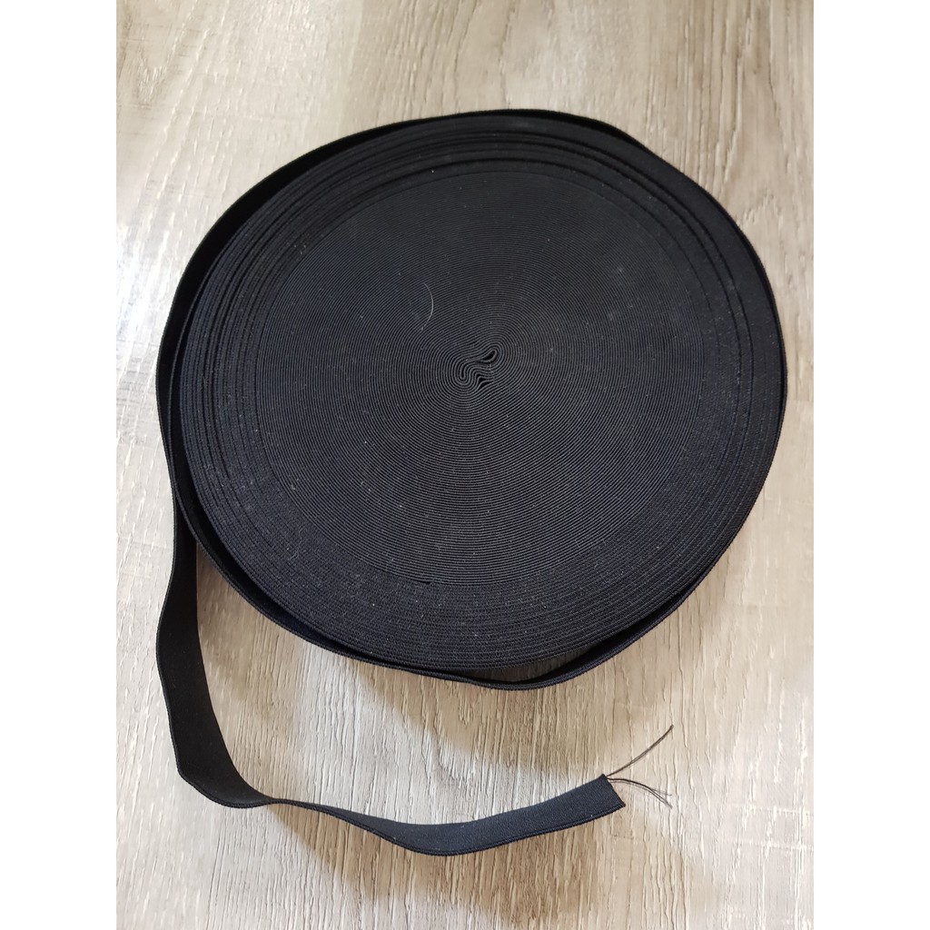 Dây chun may quần áo szie 3.8cm dây thun đen chất đanh dai và co giãn tốt, Maihoaflower