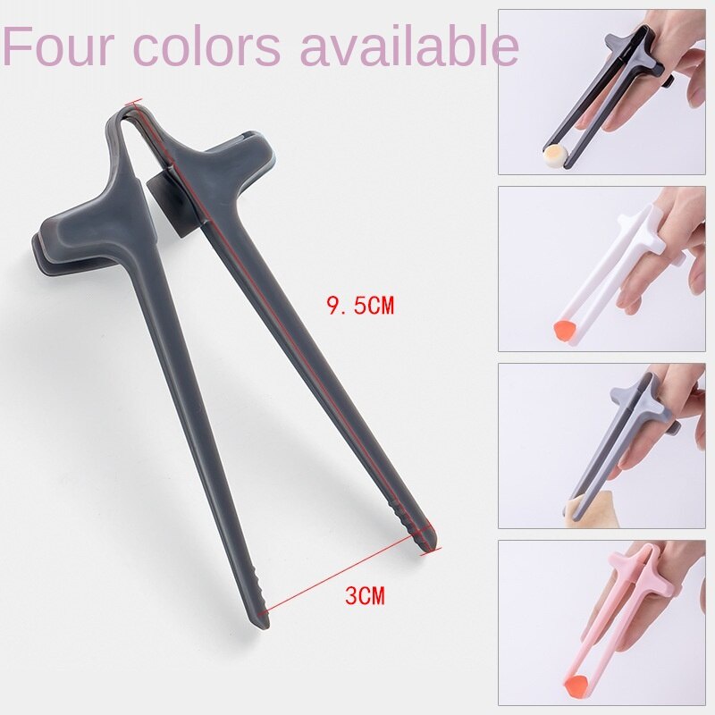Lười Đũa Gắp Đồ Ăn Vặt, Kẹp Đồ Ăn Vặt Kẹp Ngón Tay Đồ Ăn Vặt/Đồ Ăn Vặt/Đũa Tay Sạch Tay Người Lười Biến Dạng Vòng Ngón Tay Lười，Đũa gắp kiểu nhẫn đeo ngón tay tiện lợi cho người lớn