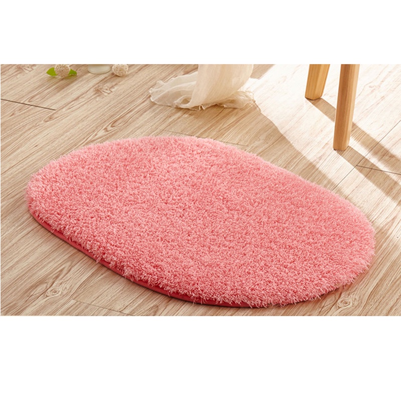 Thảm Lót Sàn Mềm Mại Thấm Hút Tốt Chống Trượt 30 * 50cm Dành Cho Phòng Ngủ / Phòng Tắm