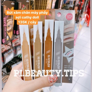 BÚT XĂM CHÂN MÀY PHẨY SỢI CATHY DOLL REAL BROW 4D Tint