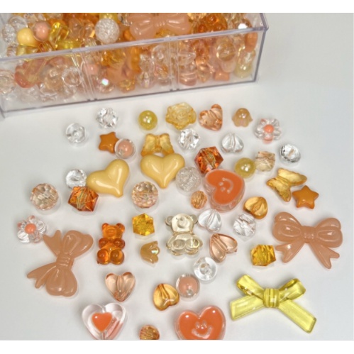 Set 20 Hạt Nhựa Nhiều Màu Sắc Dùng Để Trang Trí Túi Xách handmade Tiện Dụng