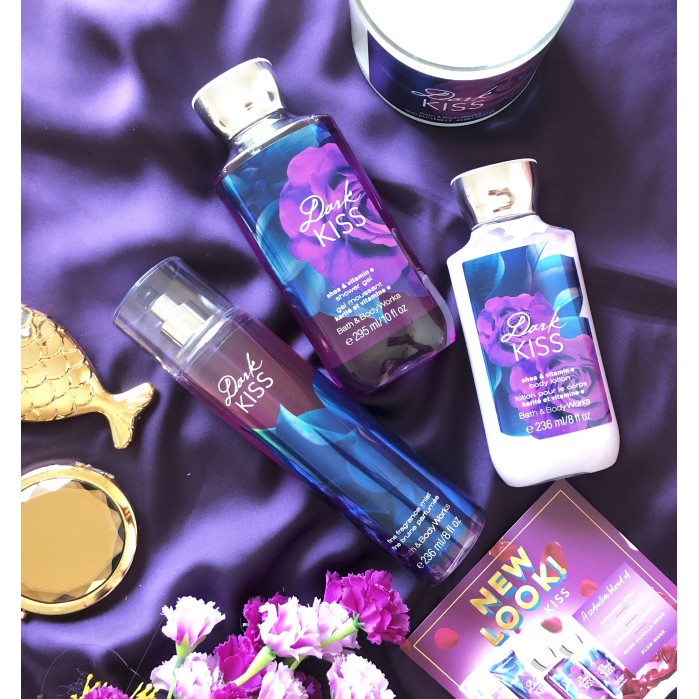 Xịt Thơm Nước Hoa Toàn Thân BBW Bath & Body Works DARK KISS, JAPANESE CHERRY BLOSSOM Mist 236ml