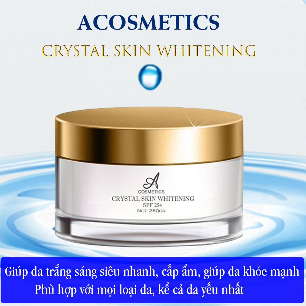 Ủ Trắng Tinh Thể Nước ACOSMETICS, giúp trắng da siêu nhanh chỉ sau 1 tuần sử dụng | BigBuy360 - bigbuy360.vn