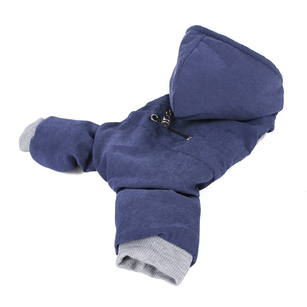 Jumpsuit Hoodie Dày Giữ Ấm Cho Thú Cưng