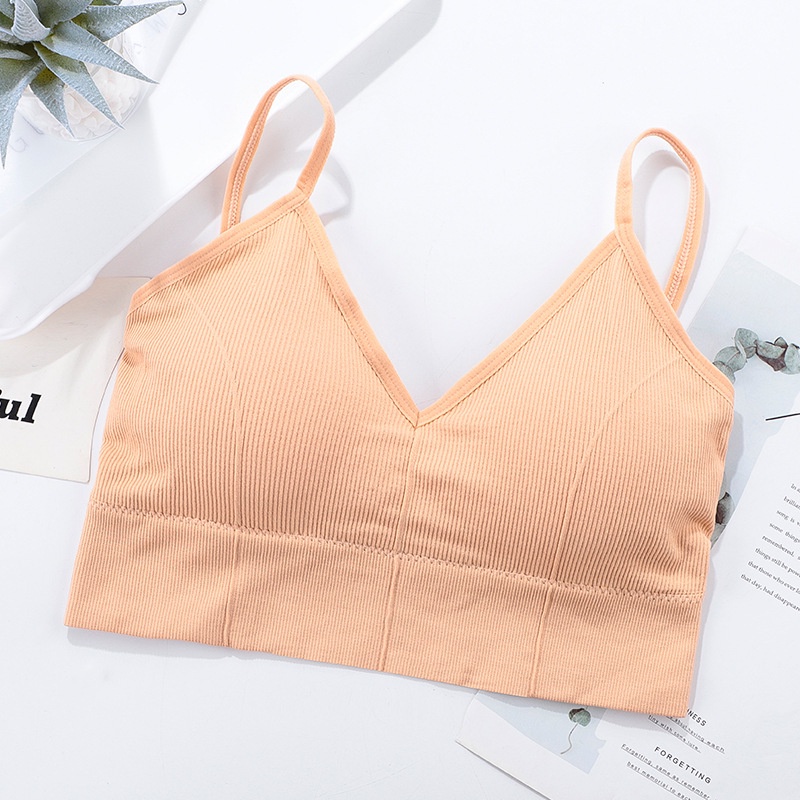 Áo Bra Gym Khoét Lưng Đệm Mút Mỏng Siêu Thoáng DAN L&amp;U 6020