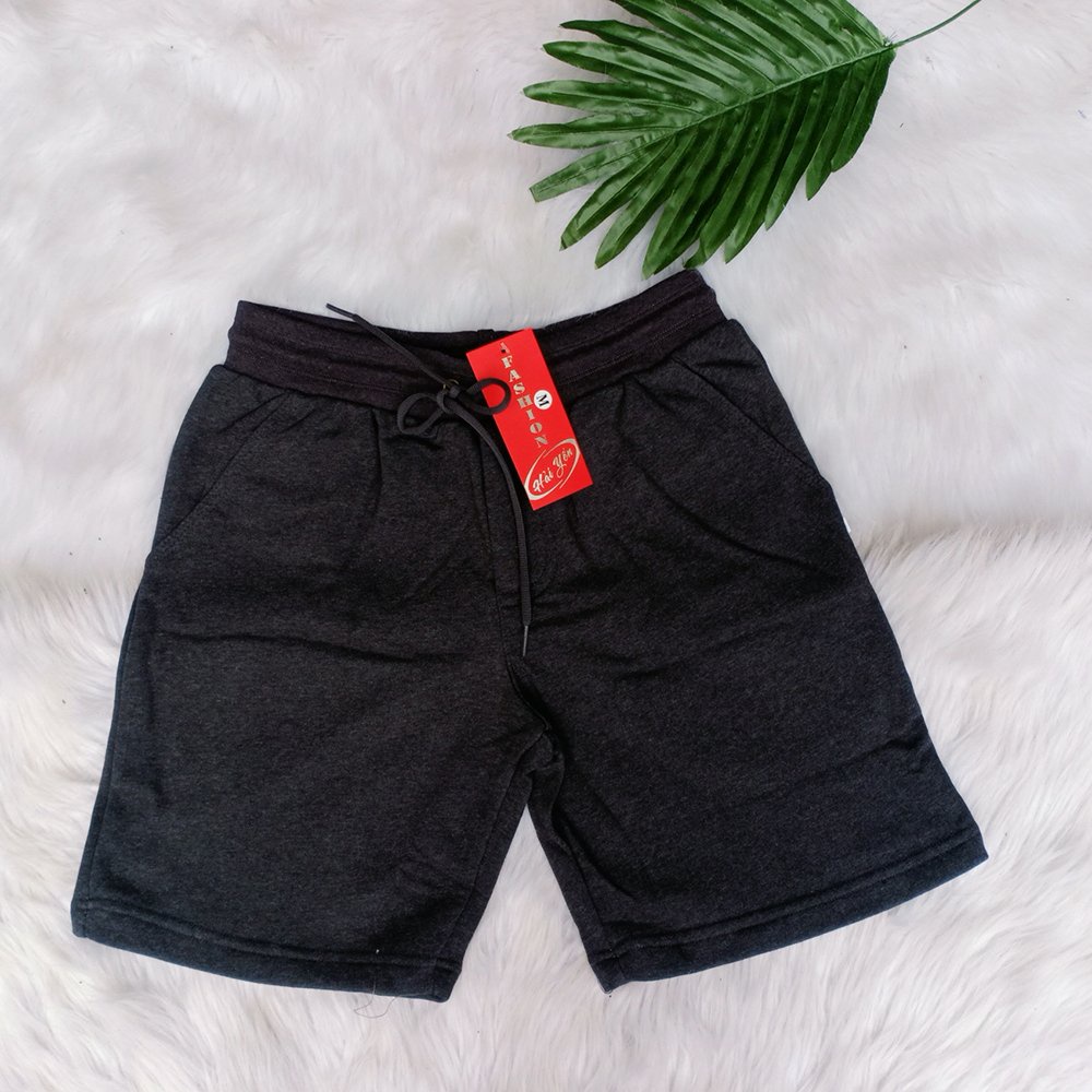 Quần short thun chất nỉ dành cho nam - Quần đùi nam