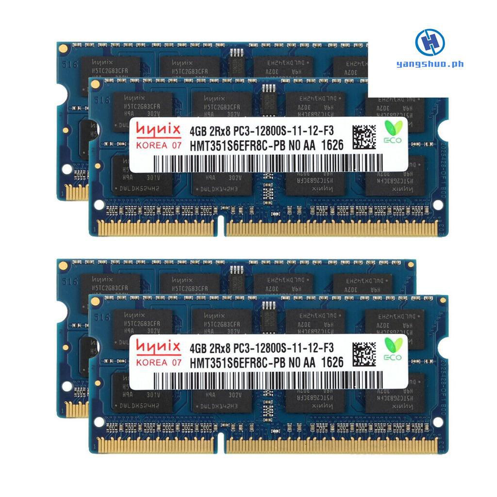 Mới Thẻ Nhớ Ram Hynix 4gb 8gb 16gb Kit 2rx8 Ddr3 1600mhz Pc3-12800 Sodim