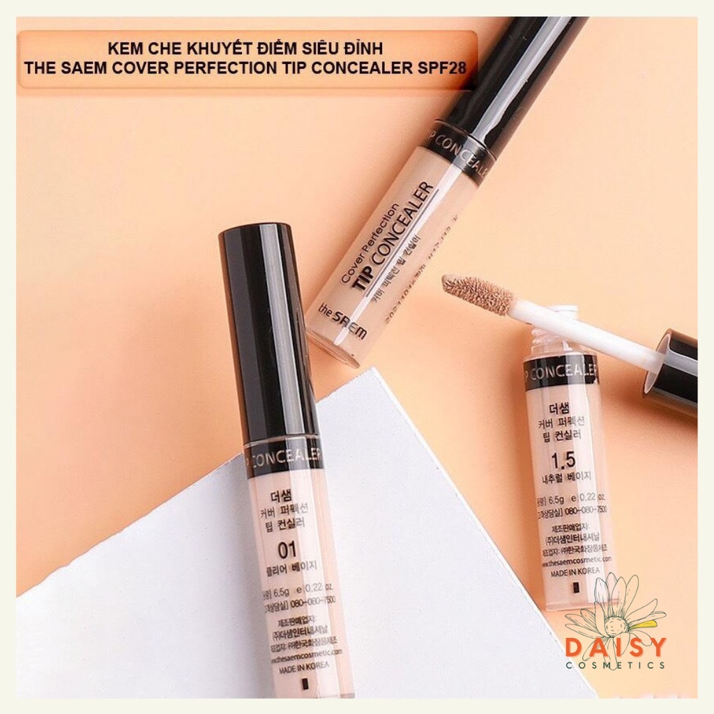 Kem che khuyết điểm The Saem Cover PerfectionTip 6.5g | BigBuy360 - bigbuy360.vn