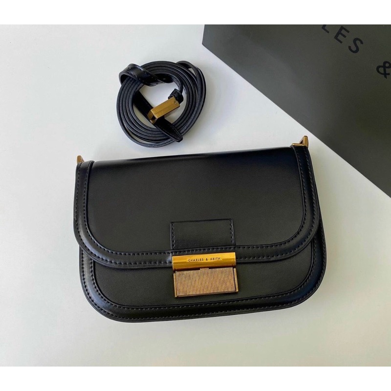 Túi xách nữ đeo chéo, đeo vai dáng bầu 2 ngăn  size 22 Full màu chuẩn hãng