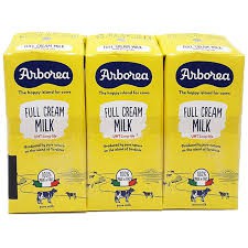 Date T10.2022 Sữa tươi nguyên kem ARBOREA nhập từ Ý thùng 24 hộp 200ml