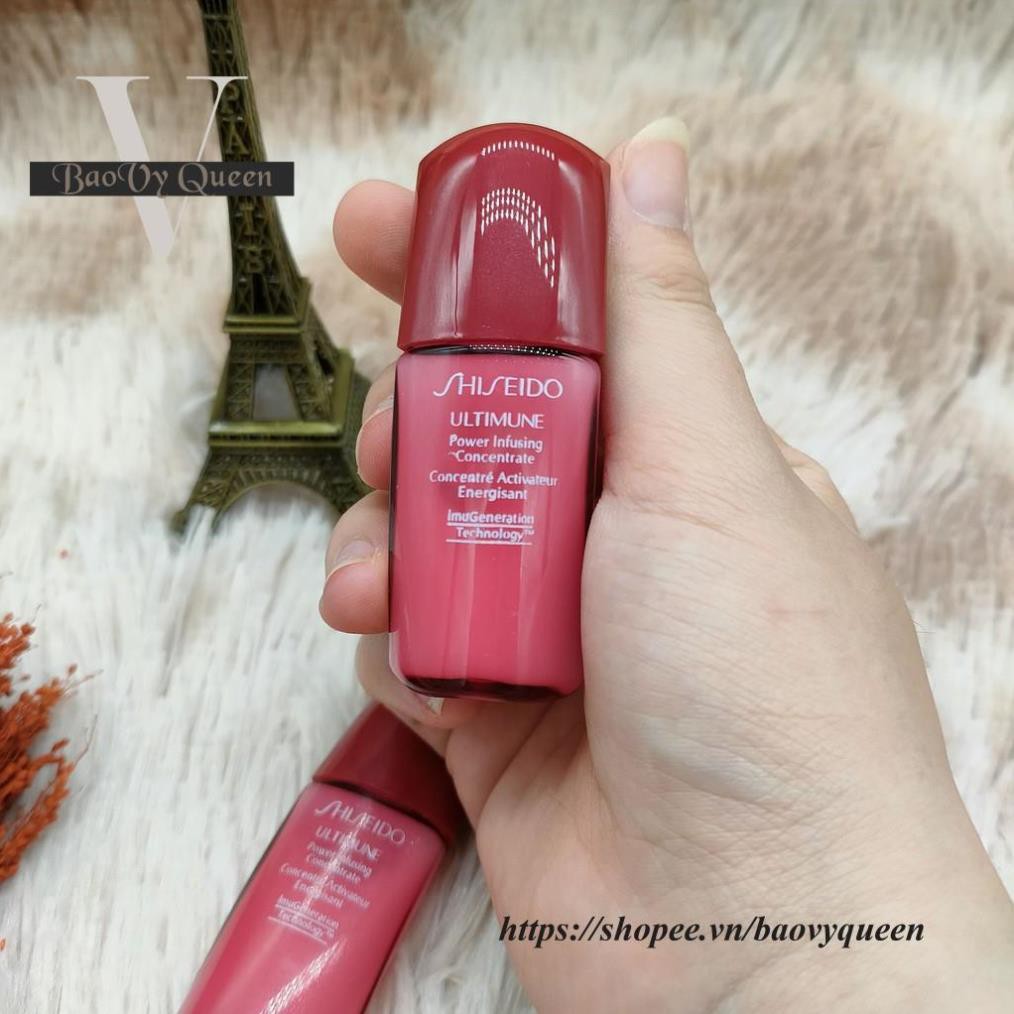 Tinh Chất Dưỡng Da Shiseido Ultimune Power Infusing Concentrate 10ml - bảo vệ làn da khỏe mạnh rạng rỡ