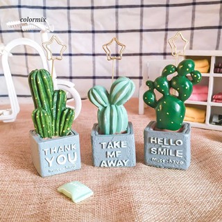 Kẹp giấy ghi chú hình cây xương rồng đáng yêu