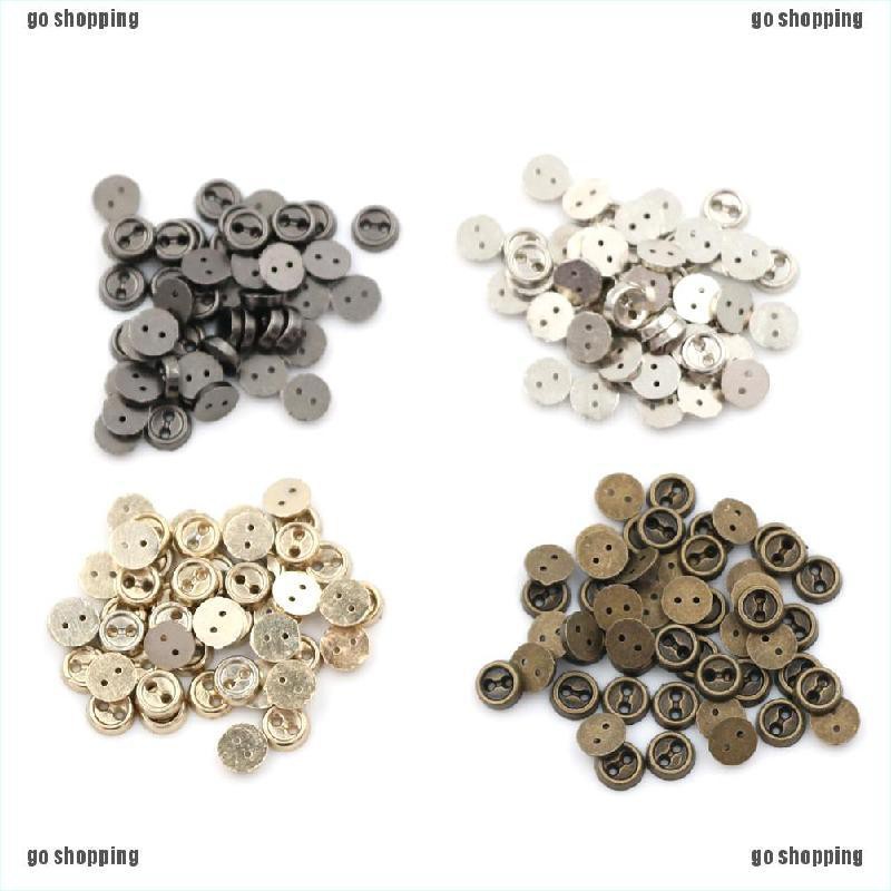 {go shopping}50PCS 5MM Diy Ultra-small Buckle Clothes Buckles For Bjd Blyth Doll Dress Accessories