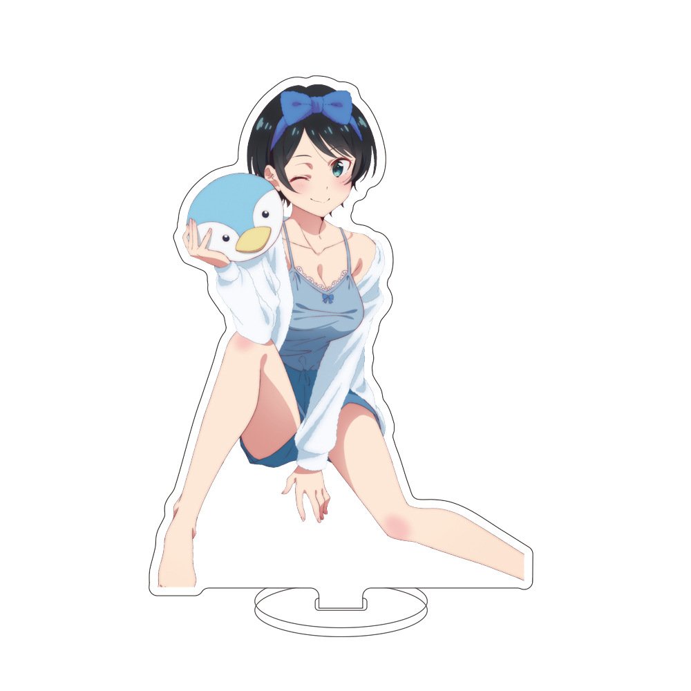 Standee DỊCH VỤ THUÊ BẠN GÁI Kanojo, Okarishimasu ver SEXY acrylic standee anime mica chibi trang trí trưng bày mô hình