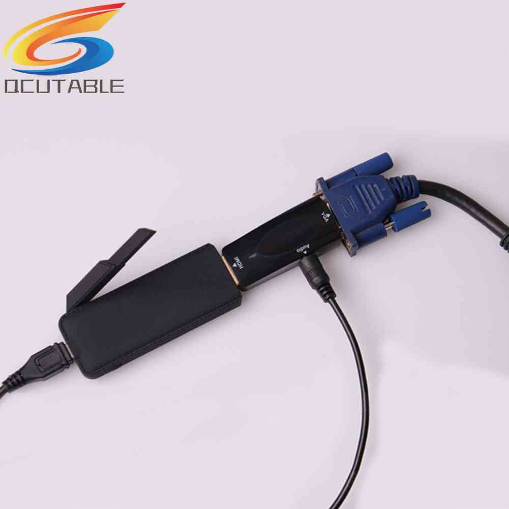 Cáp ChuyểN ĐổI Âm Thanh HDMI-compatible Female Sang VGA 1080P Cho PC