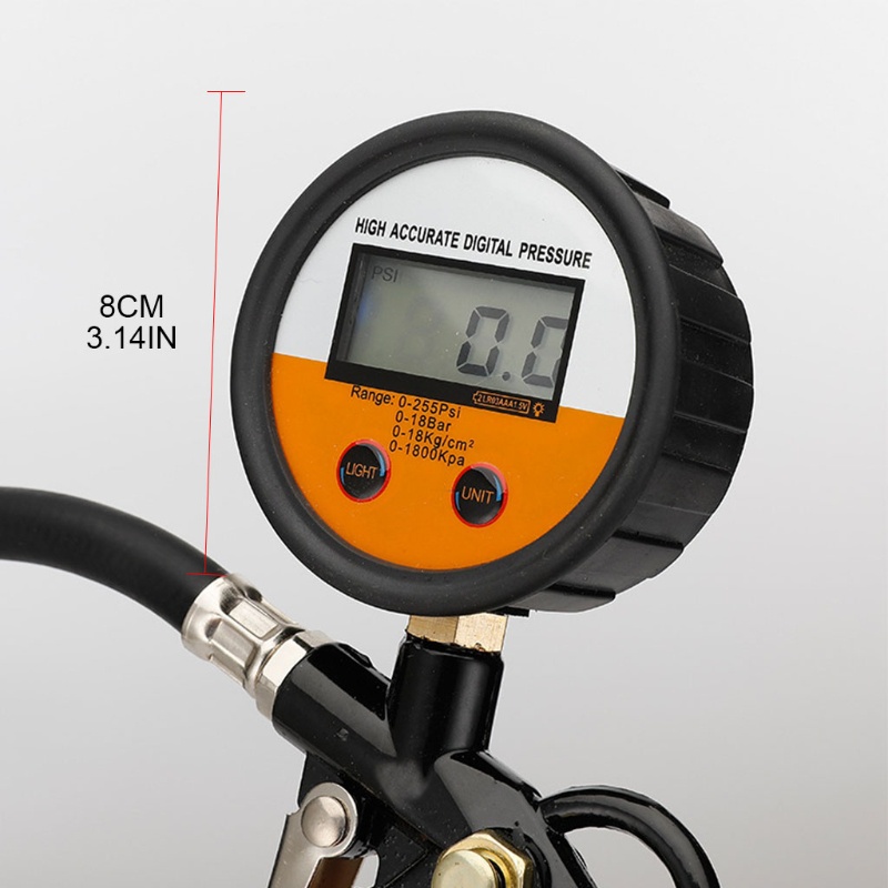 Máy Đo Áp Suất Lốp Xe Hơi Kỹ Thuật Số Chuyên Dụng