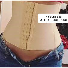 Đai nịt bụng định hình chống cuộn ❤️#888❤️ 3 nấc - 5 size : M.L.XL.XXL.XXXL - gen nịt bụng.