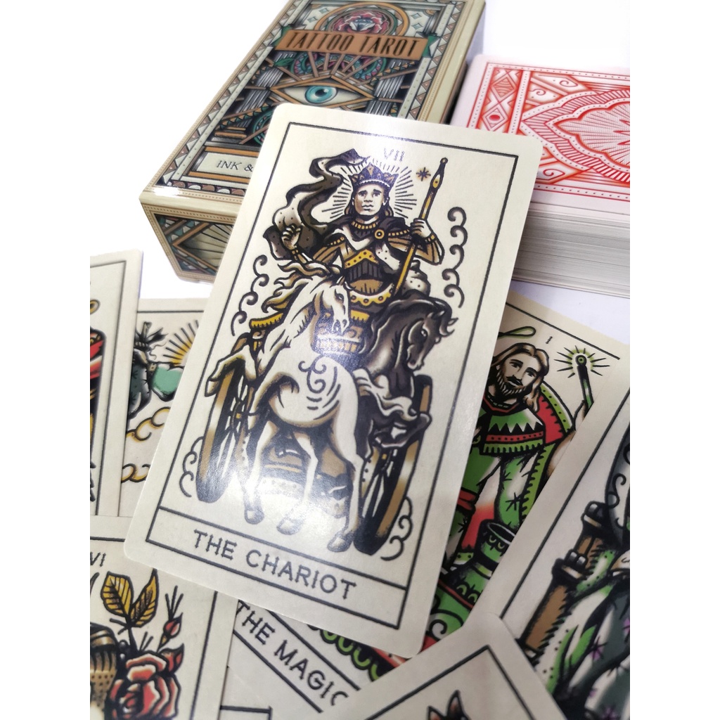 [Size Gốc] Bộ Tarot Tattoo Tarot Ink &amp; Intuition K1