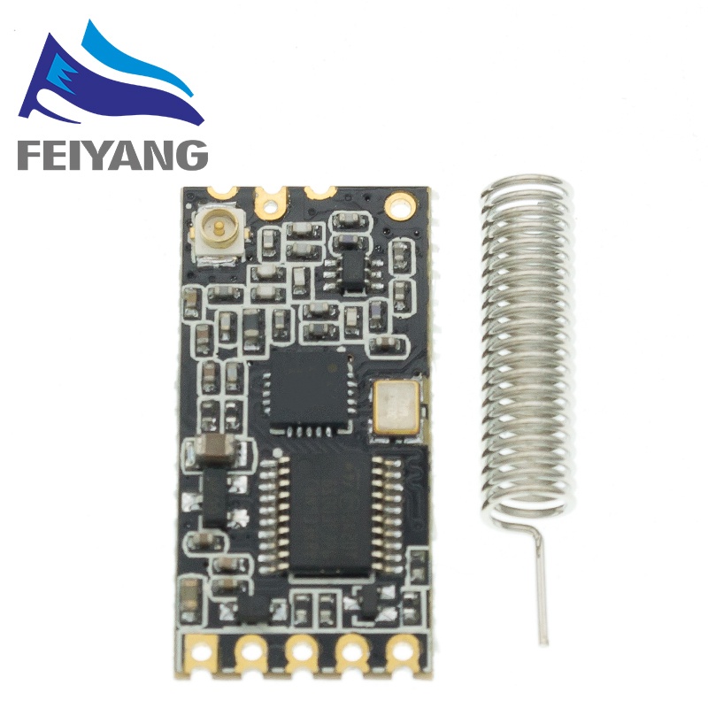Mạch thu phát RF UART SI4438 433Mhz HC-12 khoảng cách 1km tiện lợi