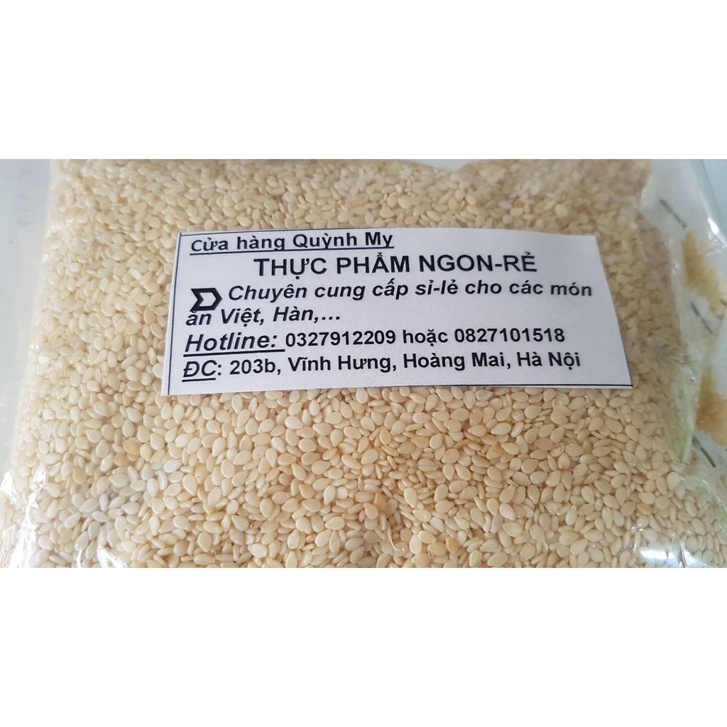 Vừng trắng đã bóc vỏ sạch 100gr