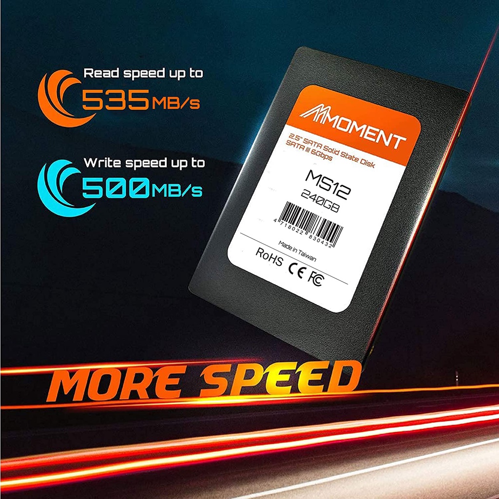 Ổ cứng SSD Moment 120GB/ 240GB/ 480GB- Chính hãng- Bảo hành 3 năm