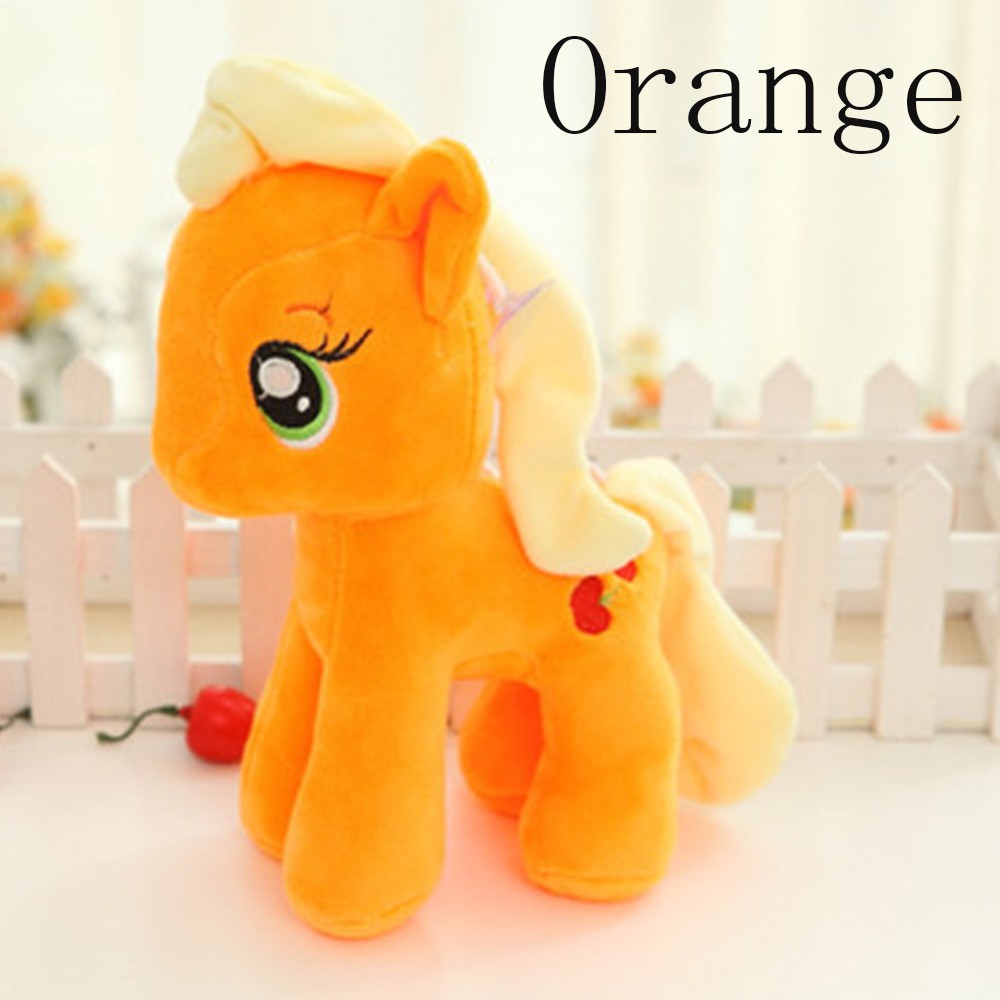 1 Bộ 6 Con Ngựa Pony Mềm Mại 25cm