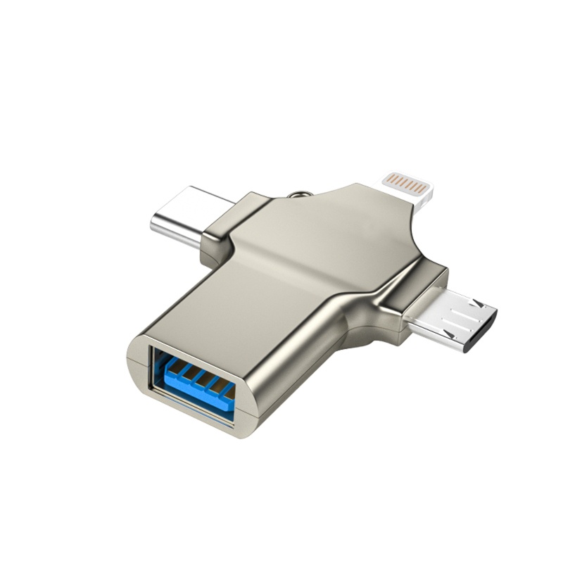 Đầu Chuyển Đổi OTG 3 Trong 1 Type C Micro USB 3.0 Rộng Tiện Dụng