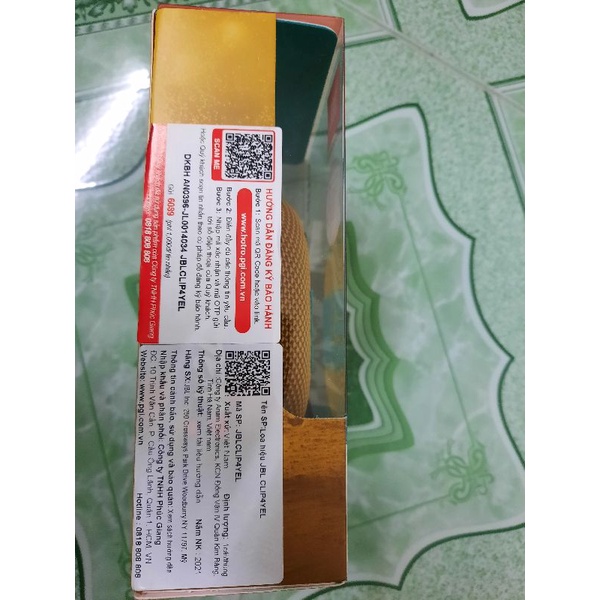 Loa JBL CLIP 4 chính hãng PGI