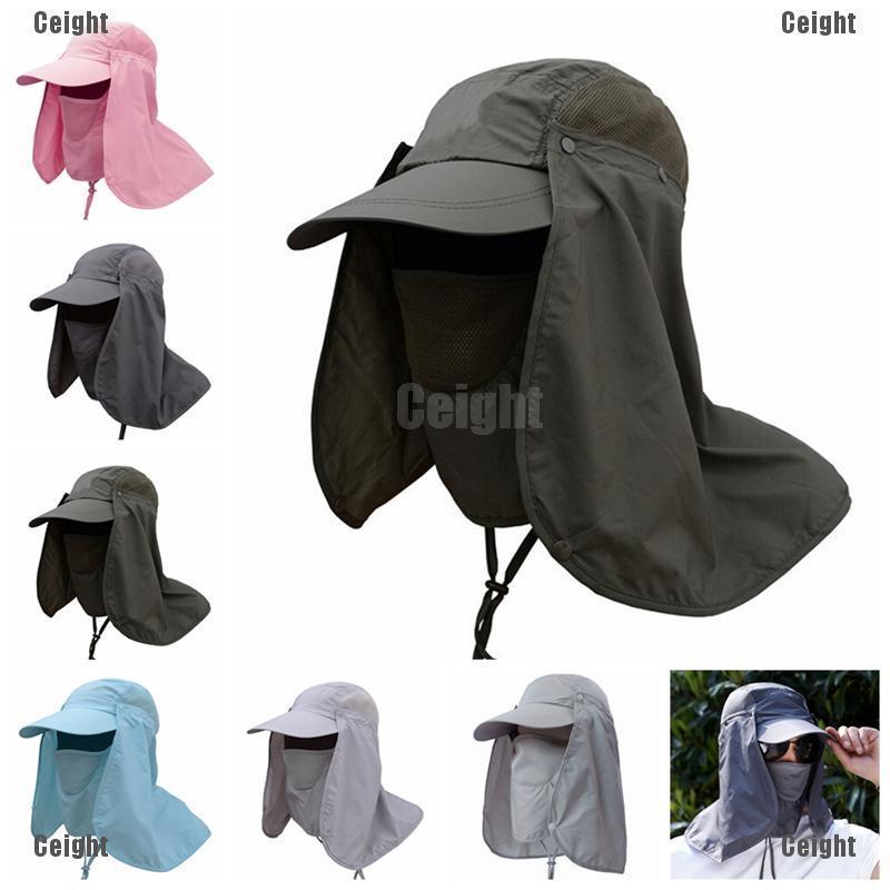 Mũ trùm mặt chống nắng cho nam