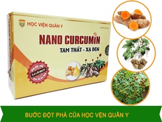 [CHÍNH HÃNG] Nano Curcumin - Tam thất - Xạ đen