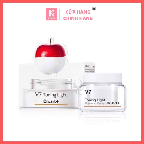 Kem Mặt V7 Toning Light Dr.Jart+ Mini Size 15ml - Kem Mặt V7 Pink Toning Dr.Jart 15ml